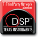 IMP-Telecommunications joined Texas Instruments DSP Third Party Network 3p-network-logo-5056081