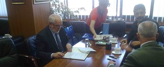 Contract with Elektrovojvodina signed today